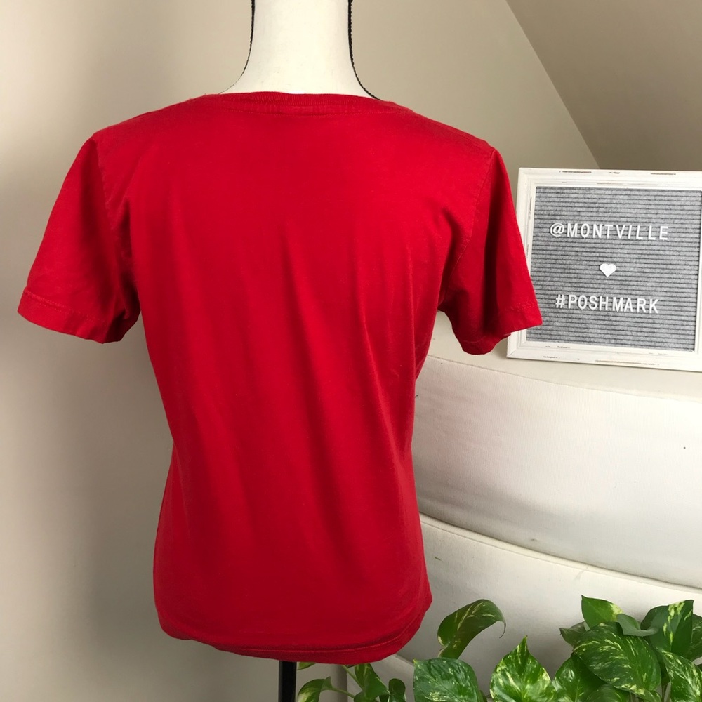 USMC Mom Graphic Tee Red Size Small T-shirt - Picture 3 of 4